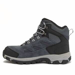 NEW HI-TEC men's yosemite mid qp hiking boots in charcoal/ombre blue
